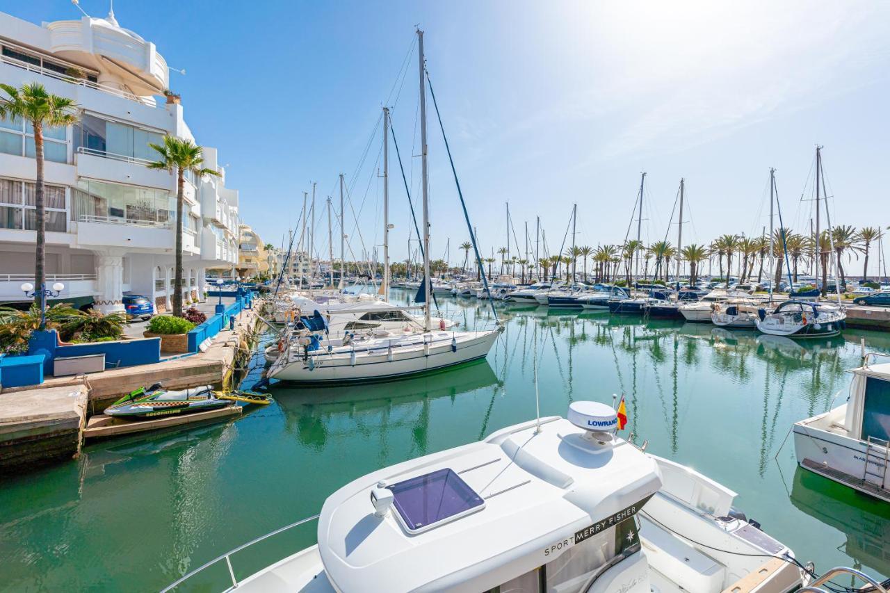 Atico Puerto Marina First Island With Sea Views And Rooftop Pool Benalmádena Exteriér fotografie