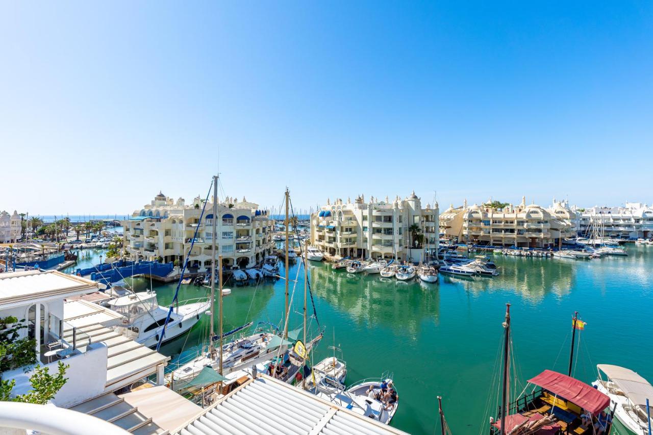 Atico Puerto Marina First Island With Sea Views And Rooftop Pool Benalmádena Exteriér fotografie